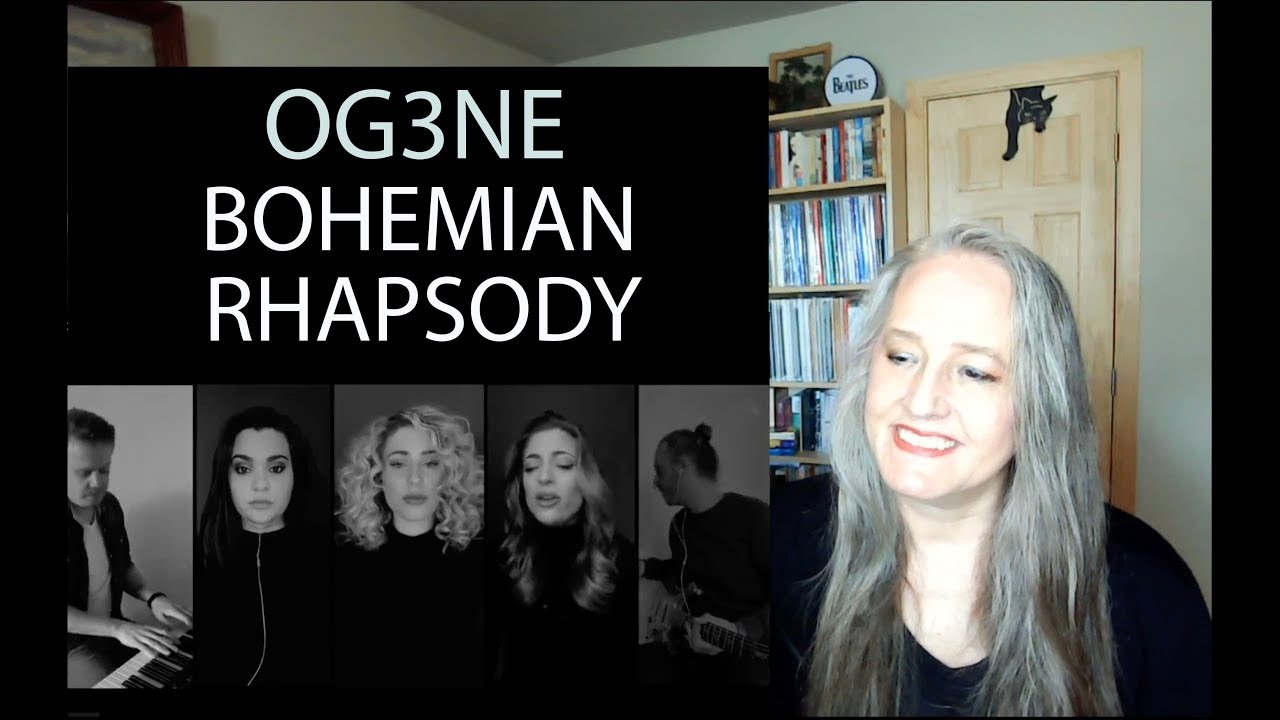 Voice Teacher Reaction to OG3NE - Bohemian Rhapsody (HOME ISOLATION VERSION)