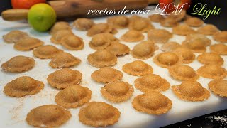 PASTA FRESCA INTEGRAL SIN MAQUINA RAVIOLIS DE ESPINACAS RECETA FÁCIL by recetas de casa LM light 1,481 views 2 months ago 15 minutes