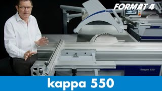 Format4® kappa 550  - The new Sliding Table Saw - Powerful. Smart. Safe | Felder Group