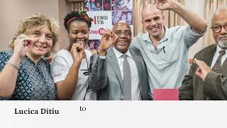 Video of Tributes and Thank Yous for Ambassador Eric Goosby