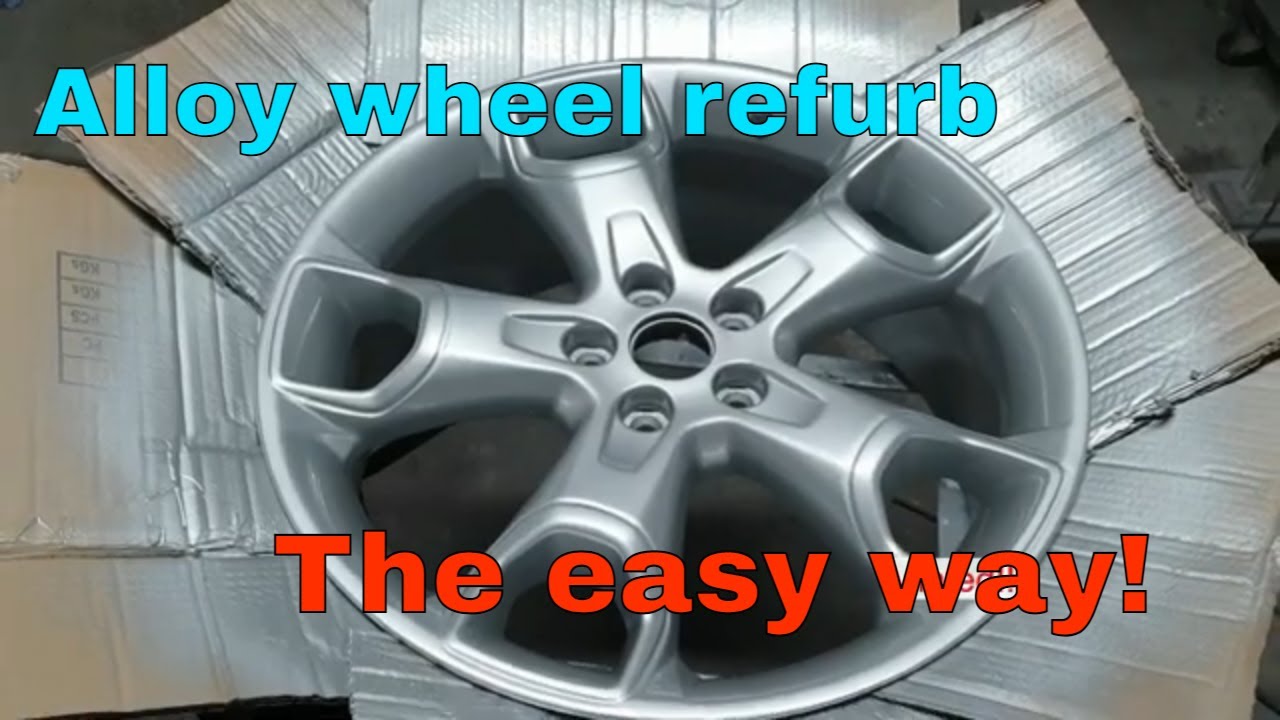 Alloy Wheel Repair Kit: Demonstration 