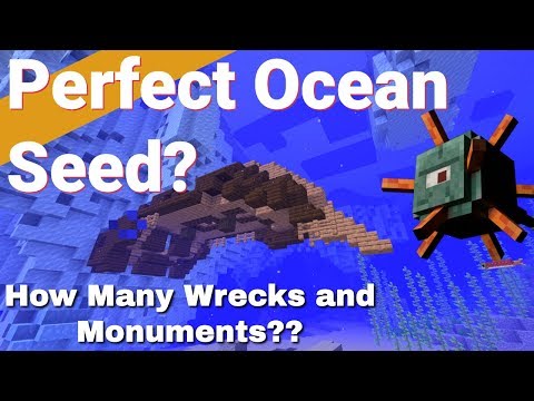 The Best Minecraft Seed? Is This The Best Seed in Minecraft For Ocean Based Living? Avomance 2019