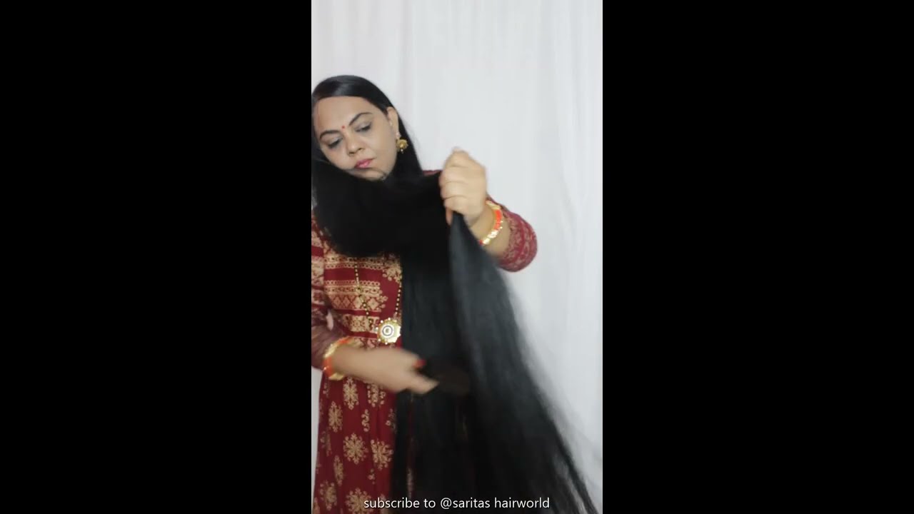 HOW I DETANGLE MY SUPER LONG HAIR ....... @Sarita's Hairworld - YouTube