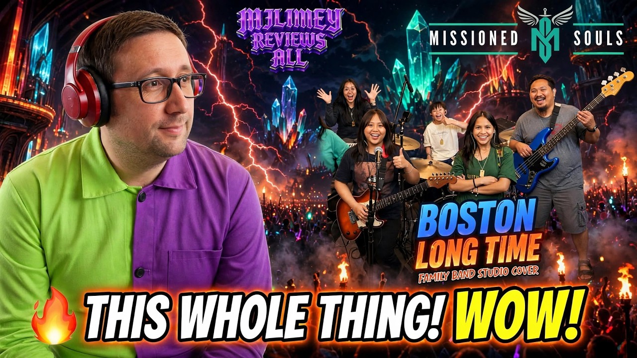 Guarda LONG TIME - Boston | Missioned Souls Family Band Studio Cover Reaction! 🤯 THIS SOUNDS AMAZING! su YouTube Guarda LONG TIME - Boston | Missioned Souls Family Band Studio Cover Reaction! 🤯 THIS SOUNDS AMAZING! su YouTube
