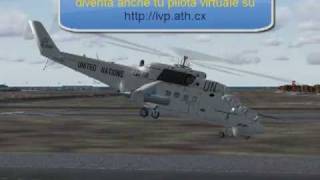 MIL MI-8 United Nations LIRF RW 34R