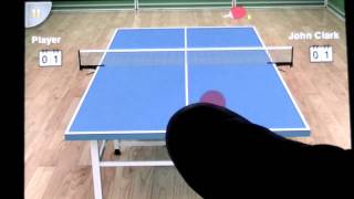 iPhone App Review Virtual Table Tennis screenshot 3