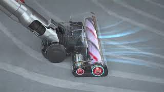 HONITURE コードレス掃除機 26KPA スティッククリーナー 380Wブラシレスモーター サイクロン 2way 折り畳み パイプ 軽量 掃除機 LEDライト付 35分間連続稼働 強弱切替