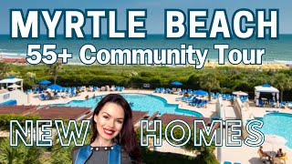 Myrtle Beach New Home Tour  55 & Over  Del Webb at Grande Dunes