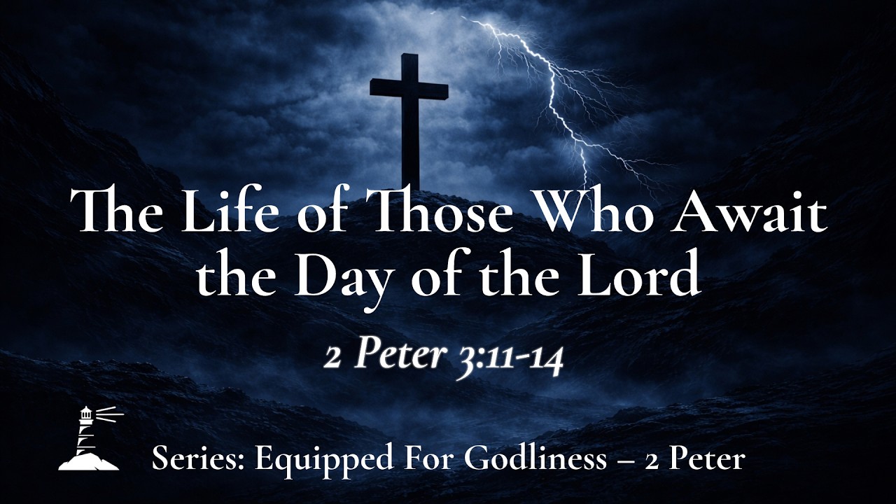 Exposition of the Word | The Life of Those Who Await the Day of the Lord - 2 Peter 3:10–14
