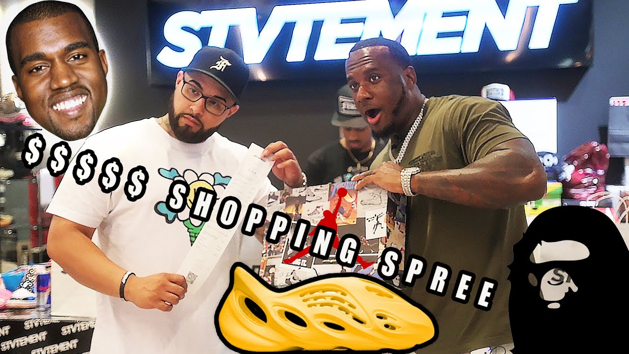 Spending $3,000 Sneaker Shopping At STVTEMENT 💰