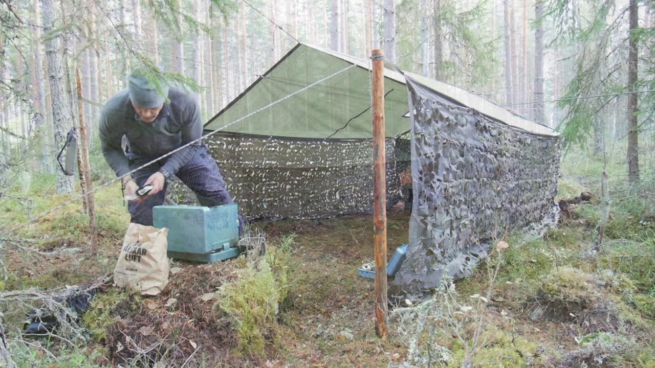 OKTOBER CAMPING, KOJA MED KAMIN - YouTube