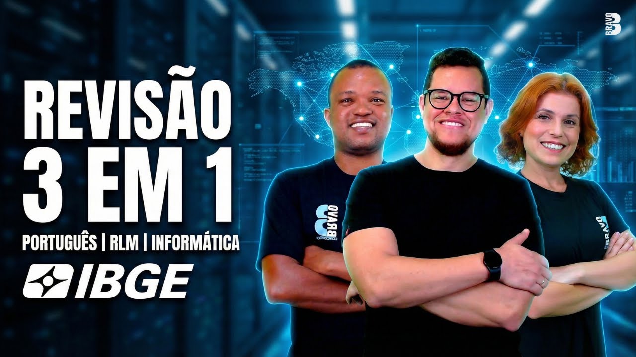 REVISÃO IBGE: PORTUGUÊS, RLM E INFORMÁTICA