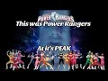 The Early Power Rangers era was GOLDEN