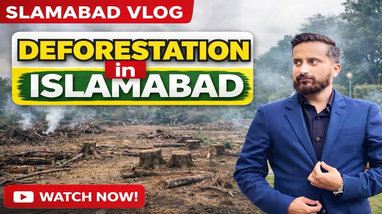Deforestation in Islamabad | Who Is Cutting Our Green Capital? 🌳🚫
