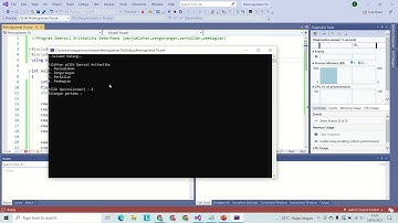 Demo run program C++ Operasi Aritmatika Sederhana