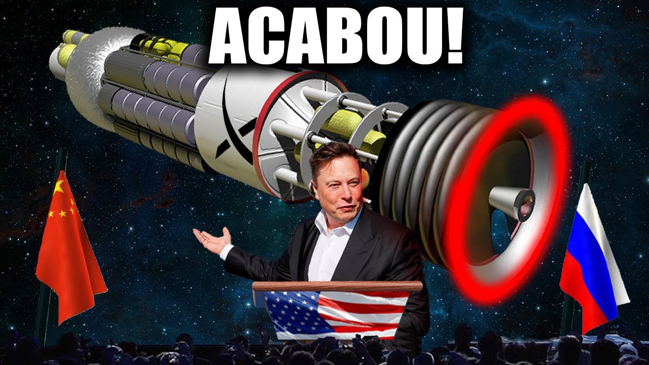Elon Musk Mostrou Foguete Nuclear Da SpaceX Para Parar Rússia E China