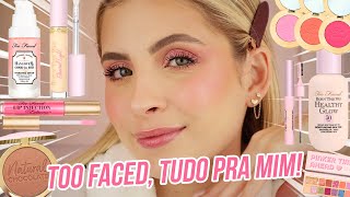 TESTEI TODOS OS ÚLTIMOS LANÇAMENTOS DE TOO FACED!!!  | FERNANDA TUMAS