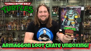 Armaggon NECA Loot Crate Teenage Mutant Ninja Turtles Unboxing & Review!