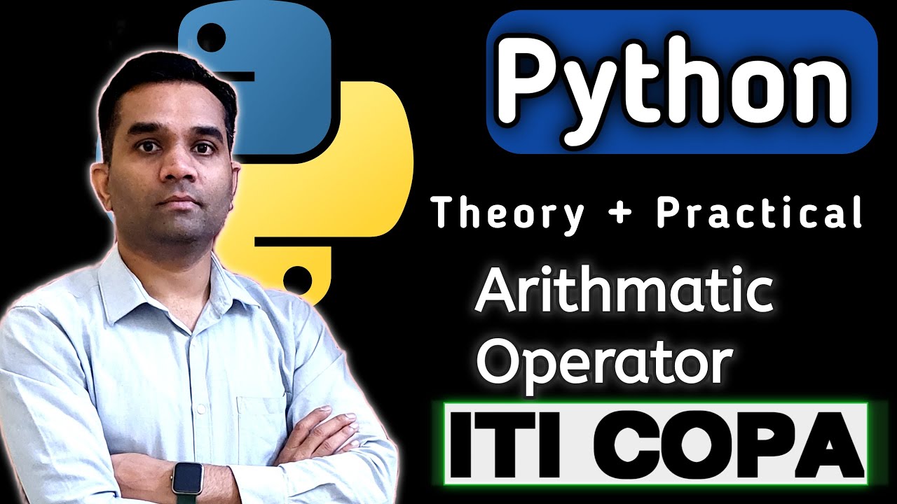 Arithmatic Operators in Python | ITI COPA - YouTube