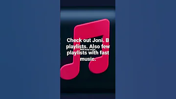 Joni B Music And Playlists 