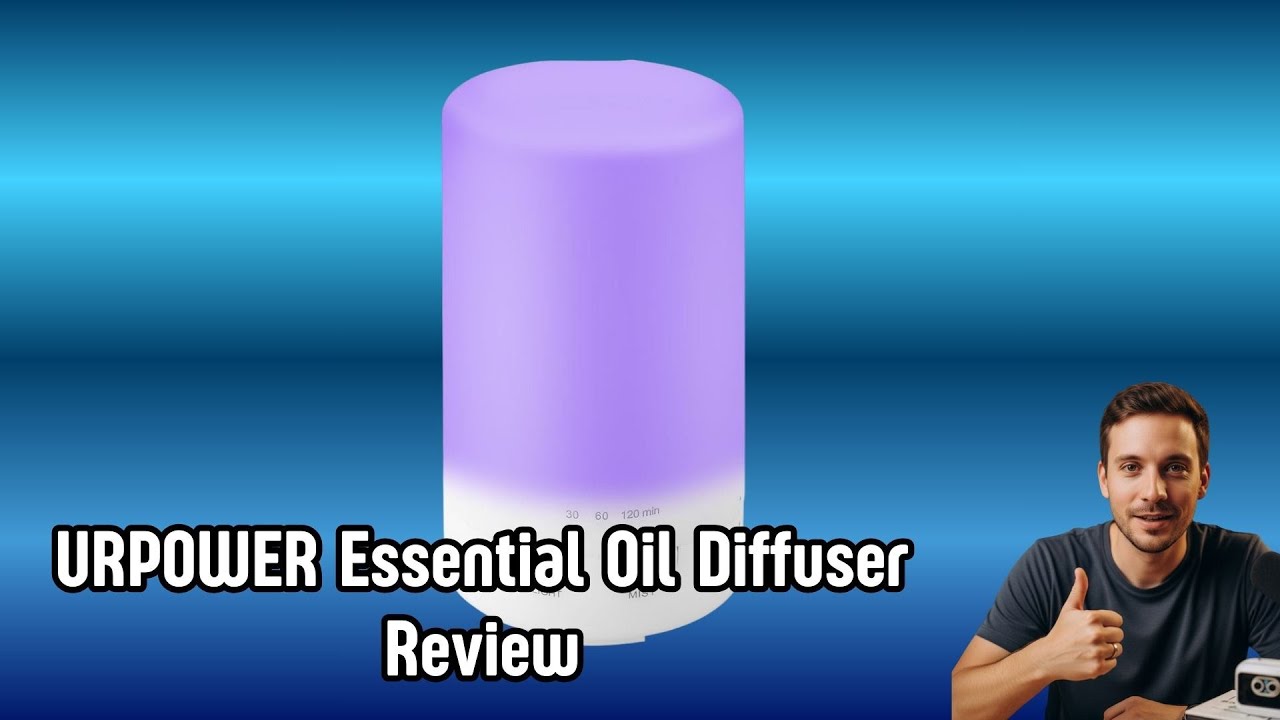 URPOWER Essential Oil Diffuser Review - Top 5 Best Ultrasonic Diffusers under $34 - Key Details