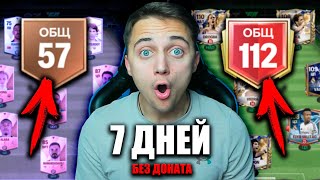 картинка: 7 ДНЕЙ играл БЕЗ ДОНАТА FC 25 MOBILE - ЧТО из ЭТОГО ПОЛУЧИЛОСЬ ?