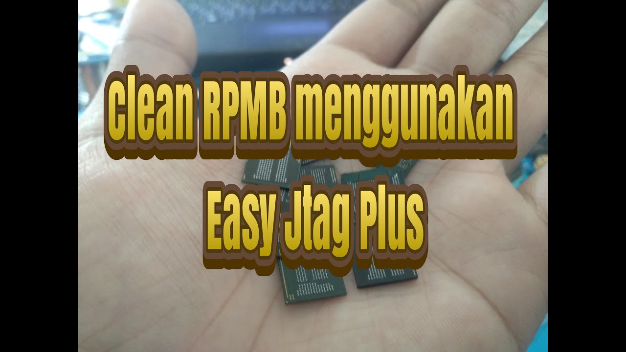 CARA CLEAN RPMB DENGAN EASY  JTAG ( EDISI BARU BELAJAR NYOPIR JTAG !!! )
