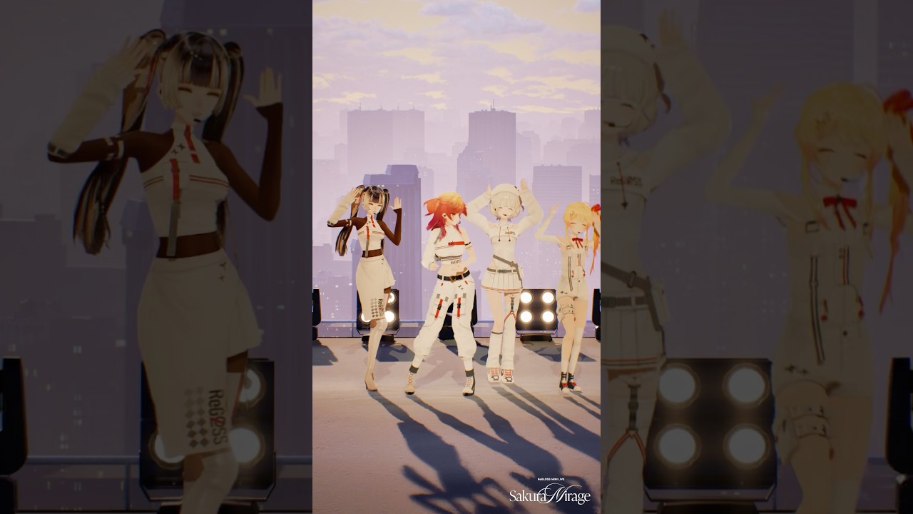 【#ReGLOSS3Dライブ】ReGLOSSに紛れ込む一条莉々華【おまけ】 #ReGLOSS #shorts