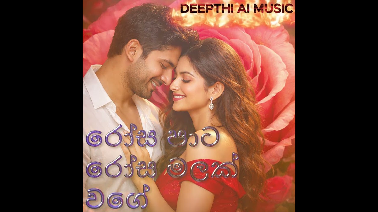 රෝස පාට රෝස මලක් වගේ   | Romantic Sinhala  Love Song 2026