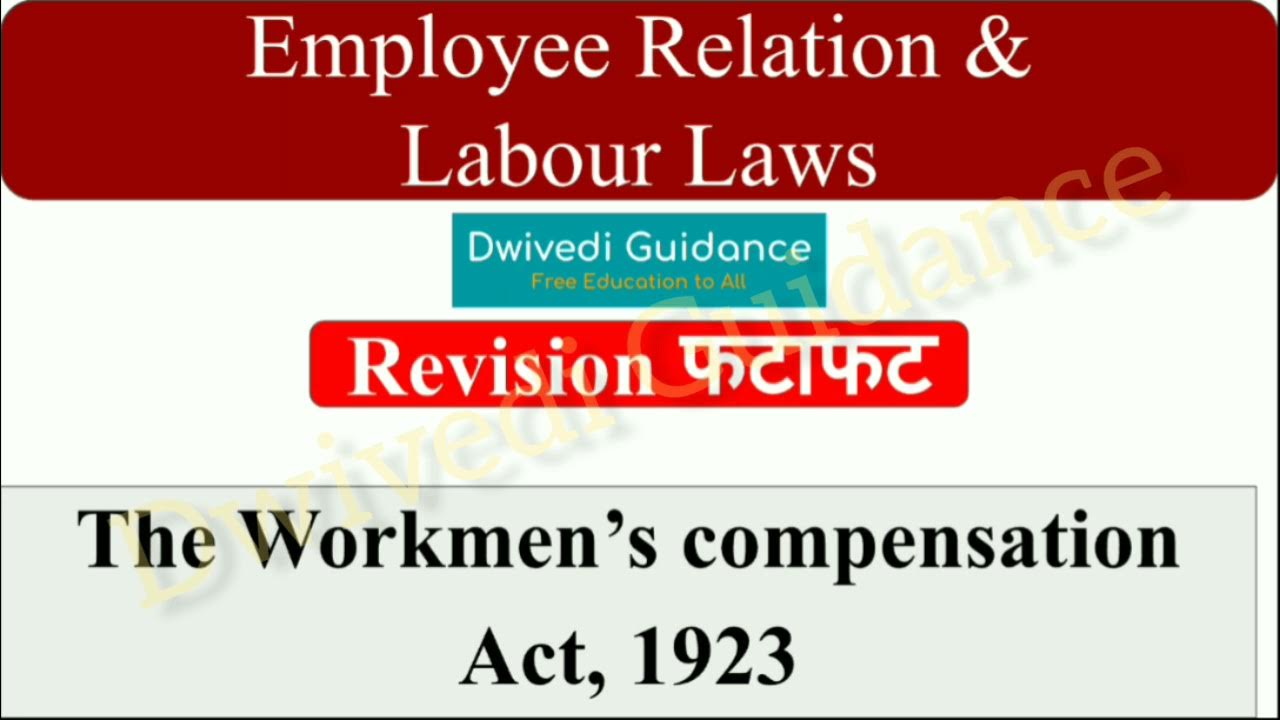 The workmen compensation act, the employee compensation act,ba,