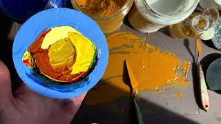 Как самому сделать масляные краски