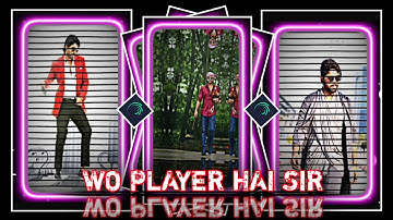 WO PLAYER HAI SIR  XML TREND ||NEW TRENDING VIDEO EDITING|| ALIGHT MOTION VIDEO EDITING|| #attitude