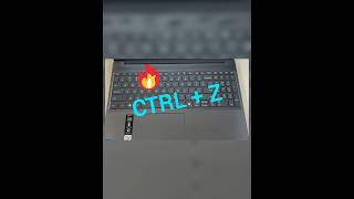 UNDO Shortcut 😲🔥 in Microsoft Word Windows 11 Laptop/Computer/PC #shorts #viral #trending #laptop