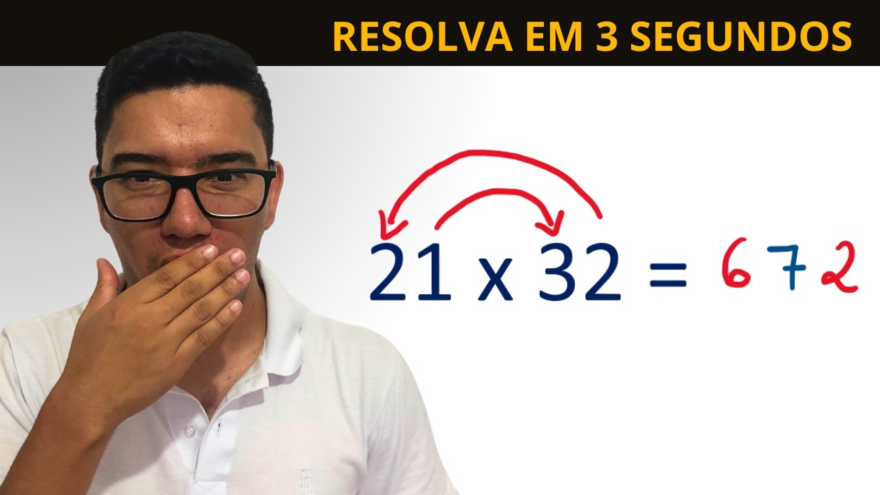 🤯Como MULTIPLICAR em 3 SEGUNDOS (MENTALMENTE)