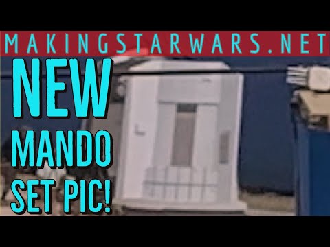 The Making Star Wars Show: New Season 3 Mando set pic!