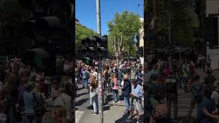Uživo, Pravni fakultet, Beograd, 16 minuta tišine. video:irenamrvica