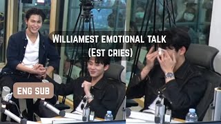 [ENG SUB] William and Est crying, emotional talk, LOL concert interview, ThamePo series