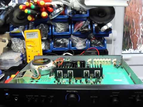 Rotel RA-10 Amplifier Repair