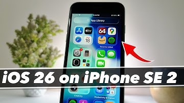 iPhone SE 2 Running iOS 26  (Quick Look) // iOS 26 ON iPhone SE 2020