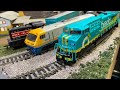 Running HO Trains Locomotives On The Layout Live W Chloe Running HO Trains Locomotives On The Layout Live W Chloe
