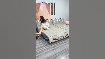 Automatic  inflatable bed, automatically inflates and deflates, the smart voice model frees 845