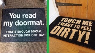 Creative And Funny Doormats That Will Make You Smile