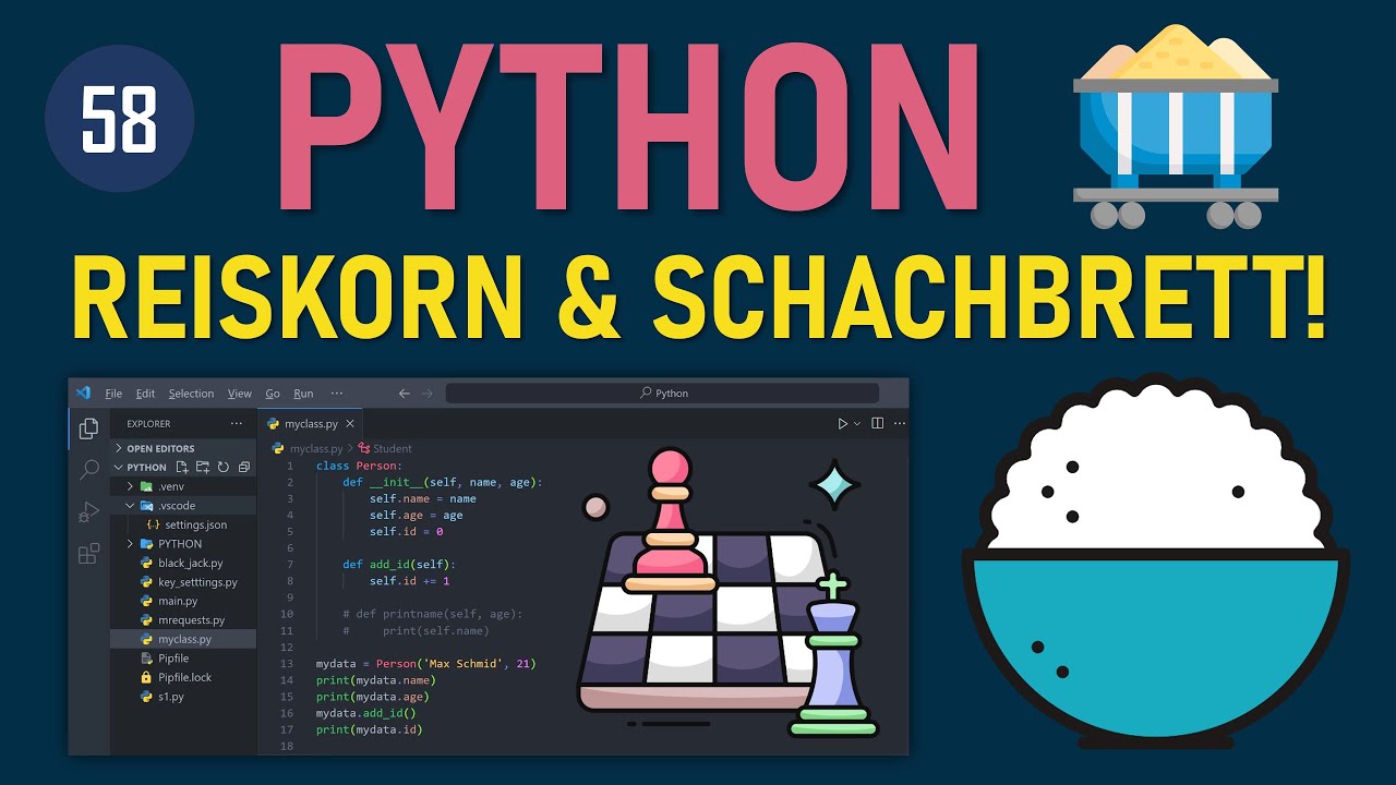🔥 Python Tutorial Deutsch – Exponentielles Wachstum mit While-Schleife ...