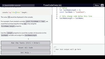 Lesson 32 | Basic JavaScript | Find the Length of a String