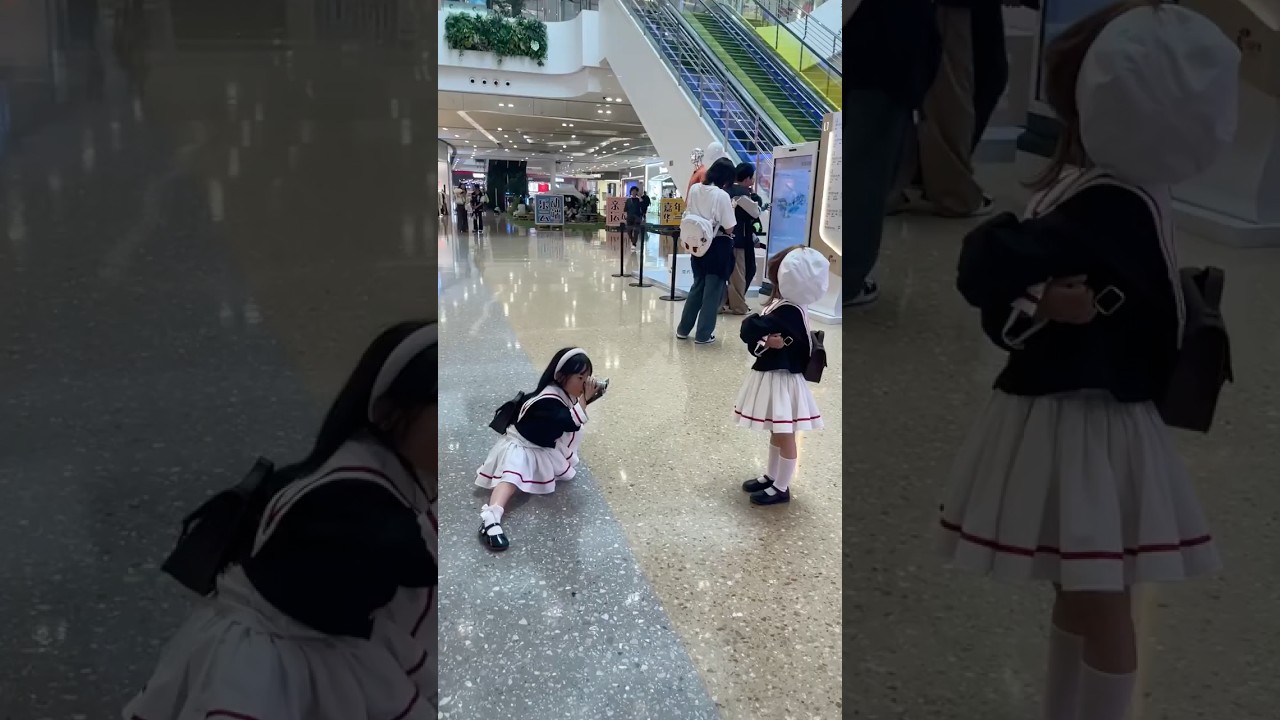 Tomoyo & Sakura #anime #game #fyp #cardcaptorsakura #sakura #tomoyo #cos #cosplay #cosplayer #girl