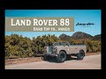 Land rover 88  removing the hard top for summer