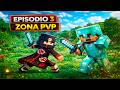 Episodio 3 | Zona PvP | Minecraft Bedrock con mando