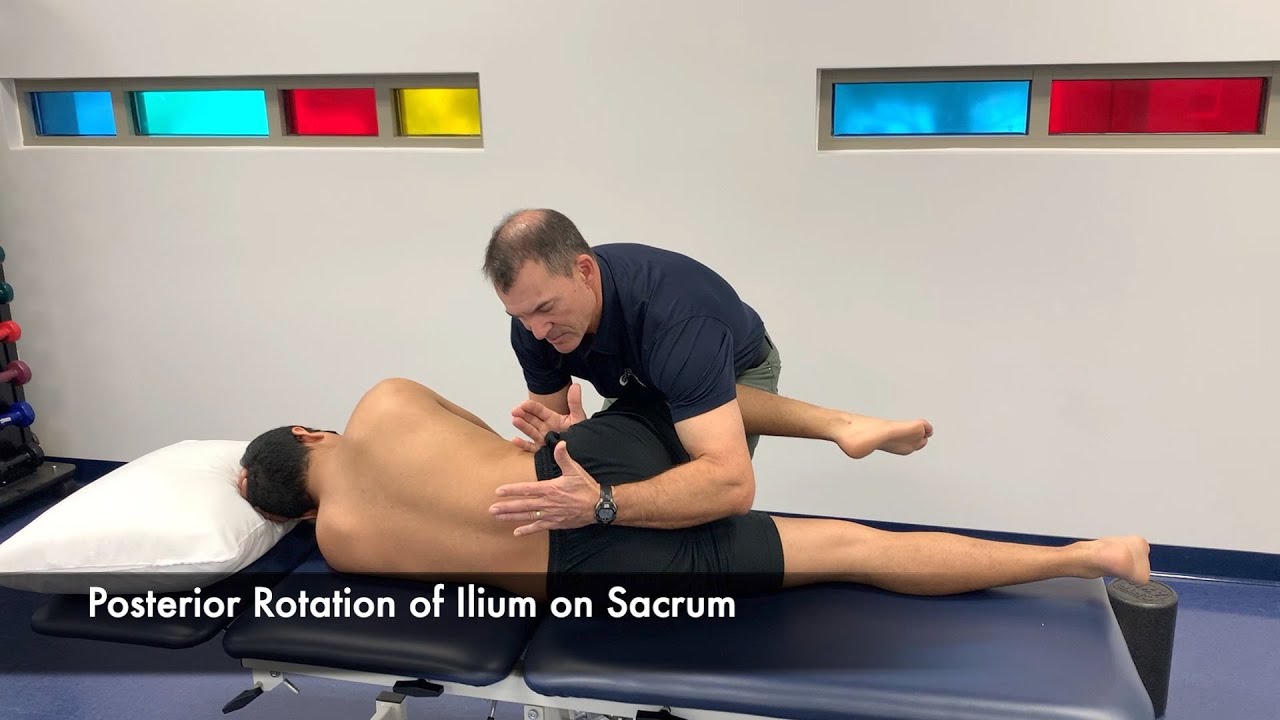 MSK2 SIJ Posterior Rotation of Innominate - YouTube