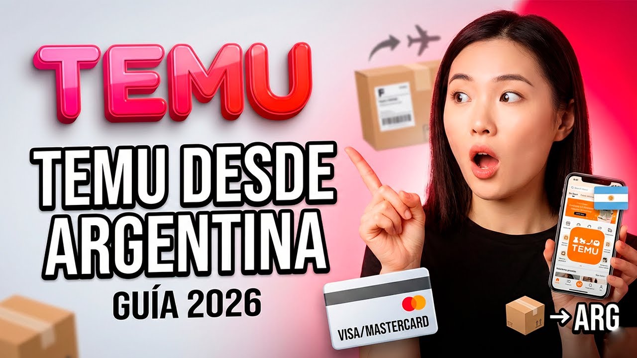 Cómo comprar en TEMU desde Argentina en 2026 - YouTube