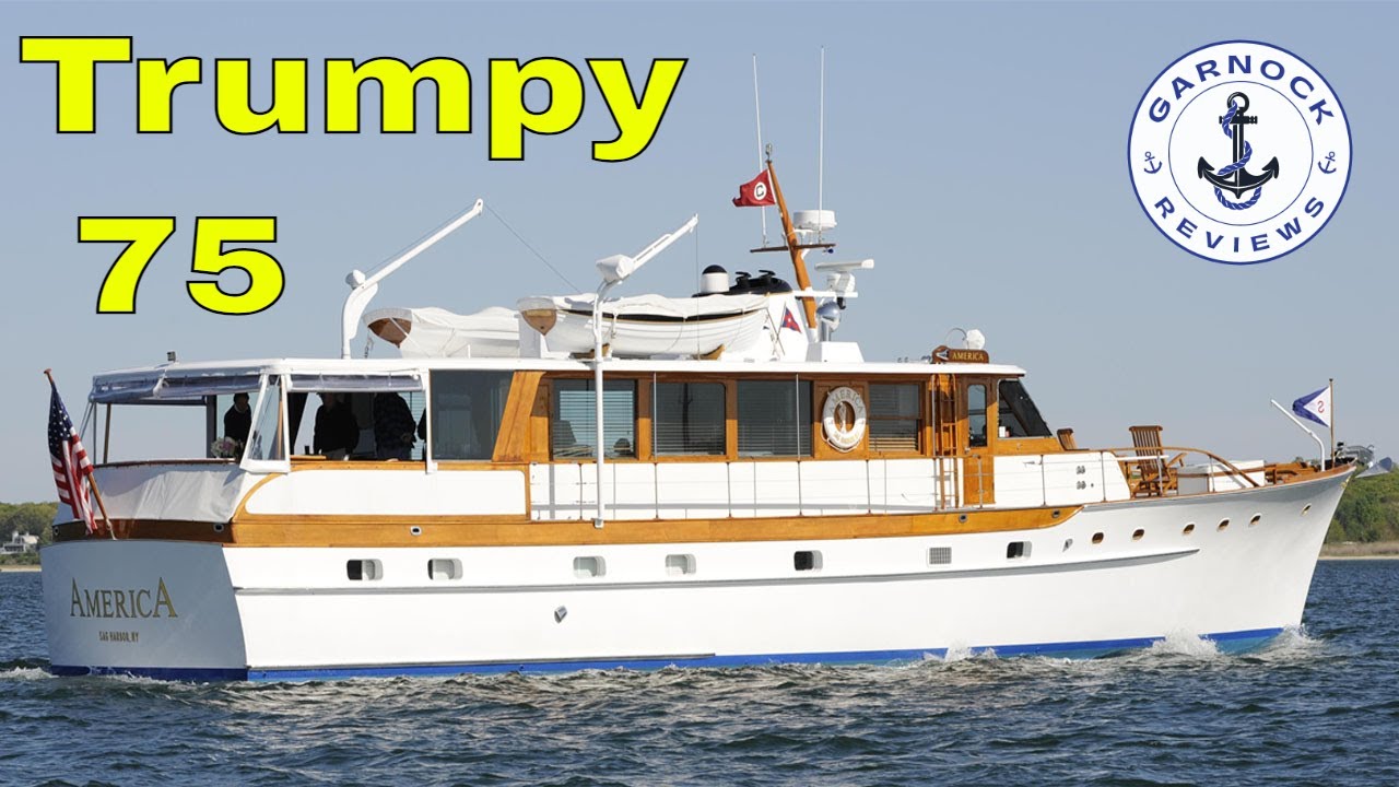 trumpy motor yacht america